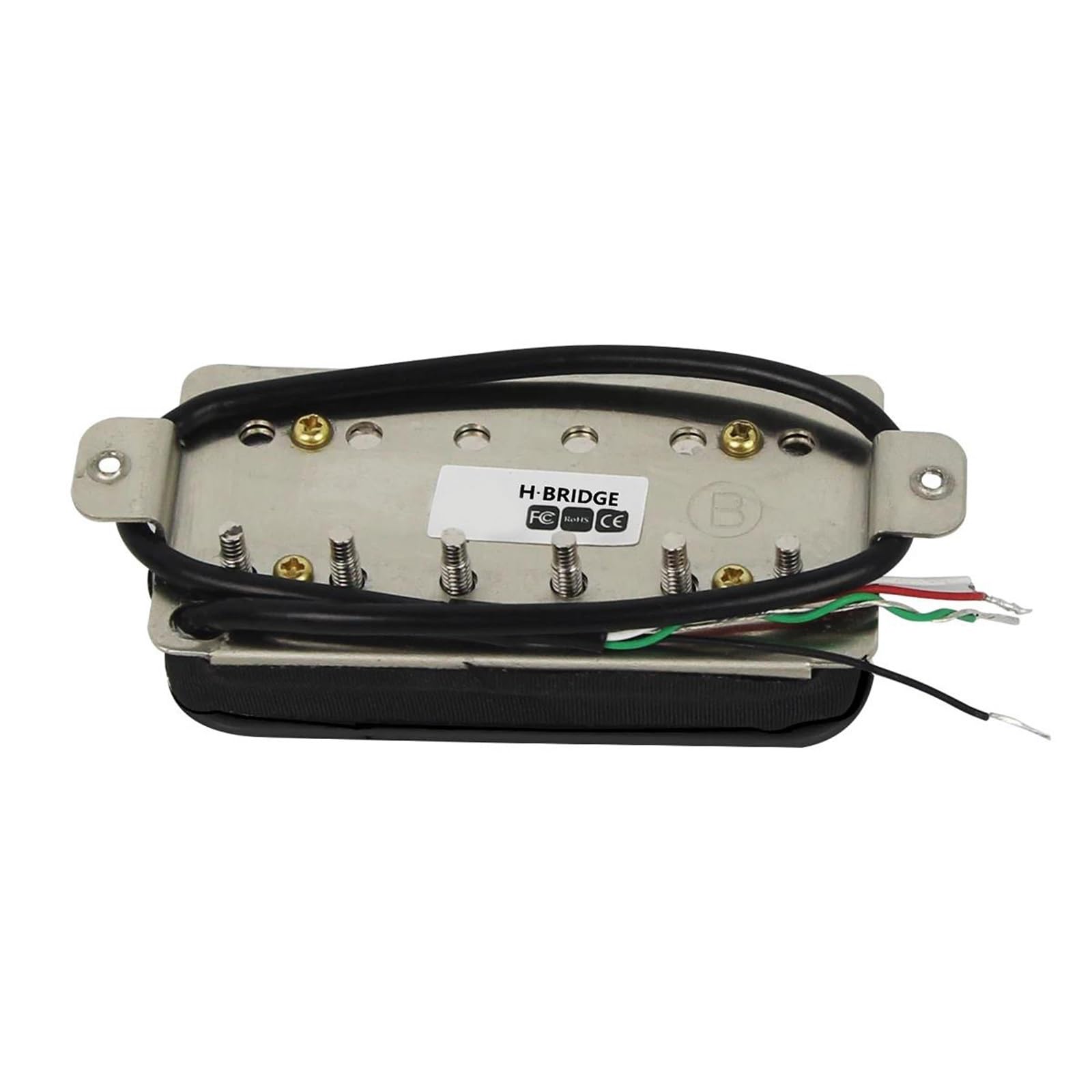 Pickup Gitary Elektrycznej Alnico 5 przetwornik humbucker do gitary elektrycznej 14K przetwornik mostkowy do gitary czarny