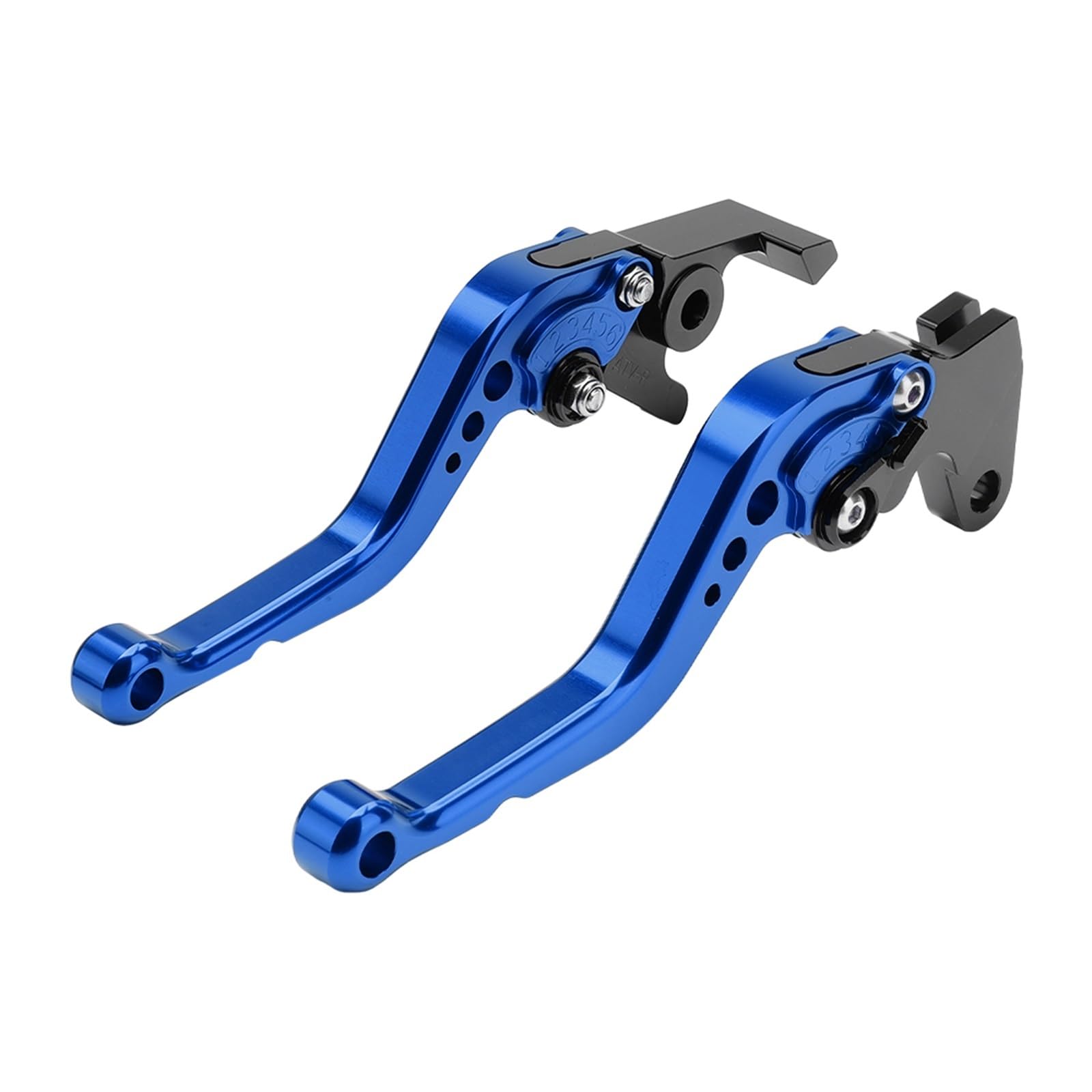 Cubecmq Blue Clutch Brake Lever For Raptor 700 700R 250 350 For Yfm250r For Yfm 125 250 350 700 For Yfm125r Adjustable Brake Clutch Lever Motorcycle Brake Clutch Lever(Blue)