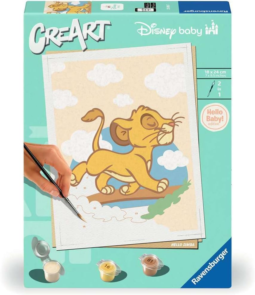 CreArt Hello Baby Disney Baby - Simba
