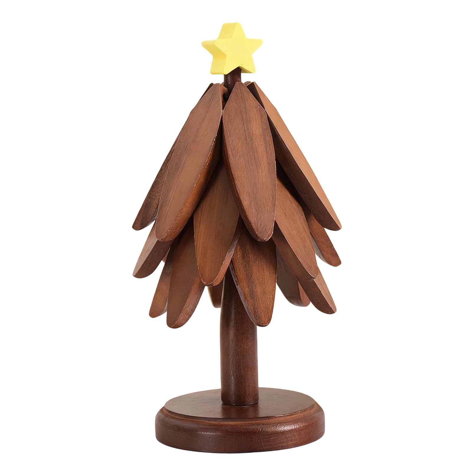 Dessous de plat en forme d'arbre de Noël pour sublimer vos repas de fêtes en famille au chaud
