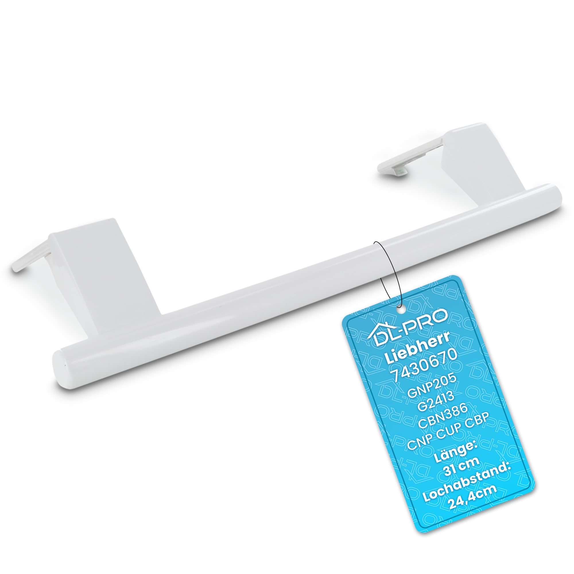 MANIGLIA PORTA FRIGERATORE 310 MM PER FRIGERATORE LIEBHERR - 7430670 - Foto 14