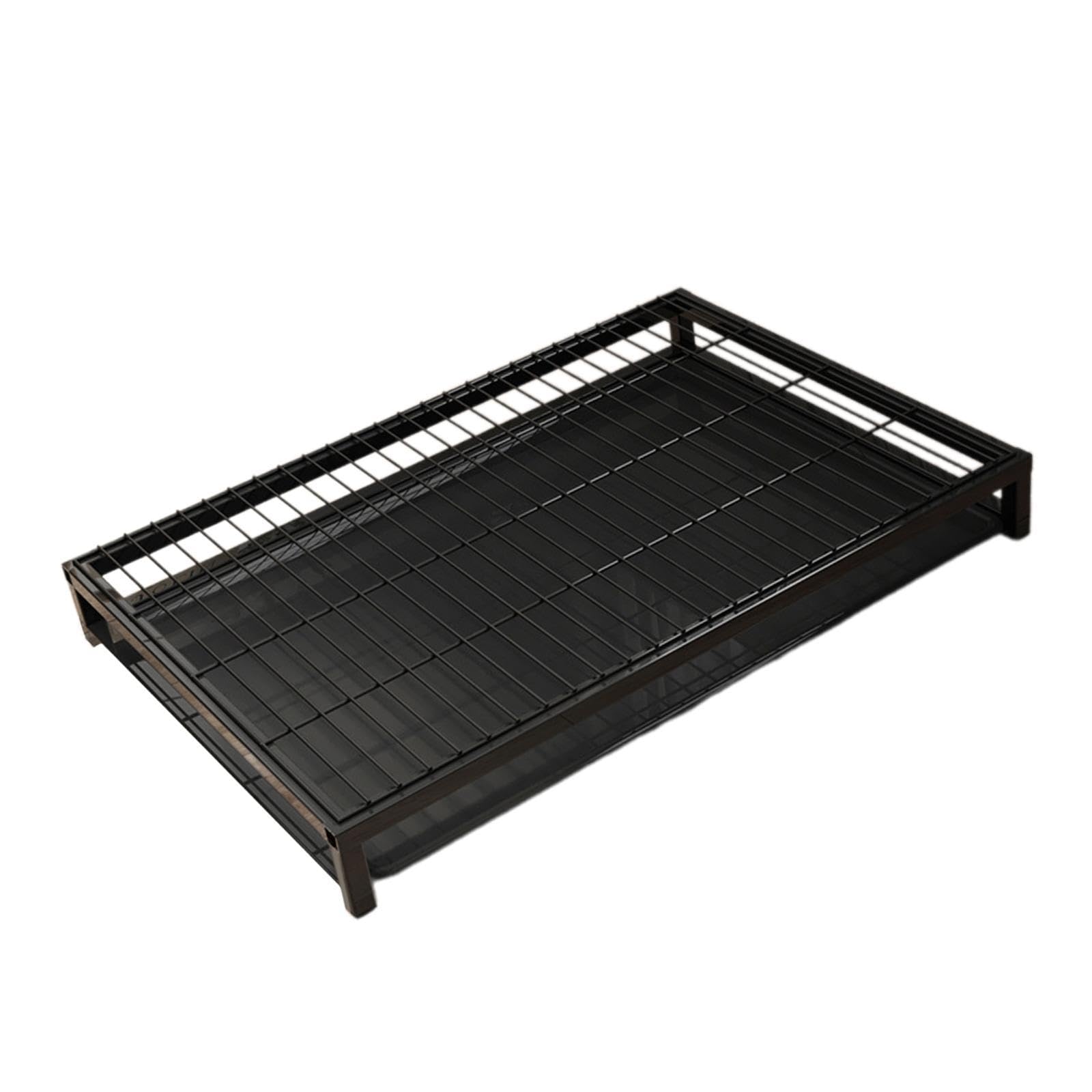 Bothyi Dog Potty Tray Versatile Puppy Potty Pan Pee Mesh Training Tray Reusable Sturdy Dog Training Toilet Pee Pad Holder, M