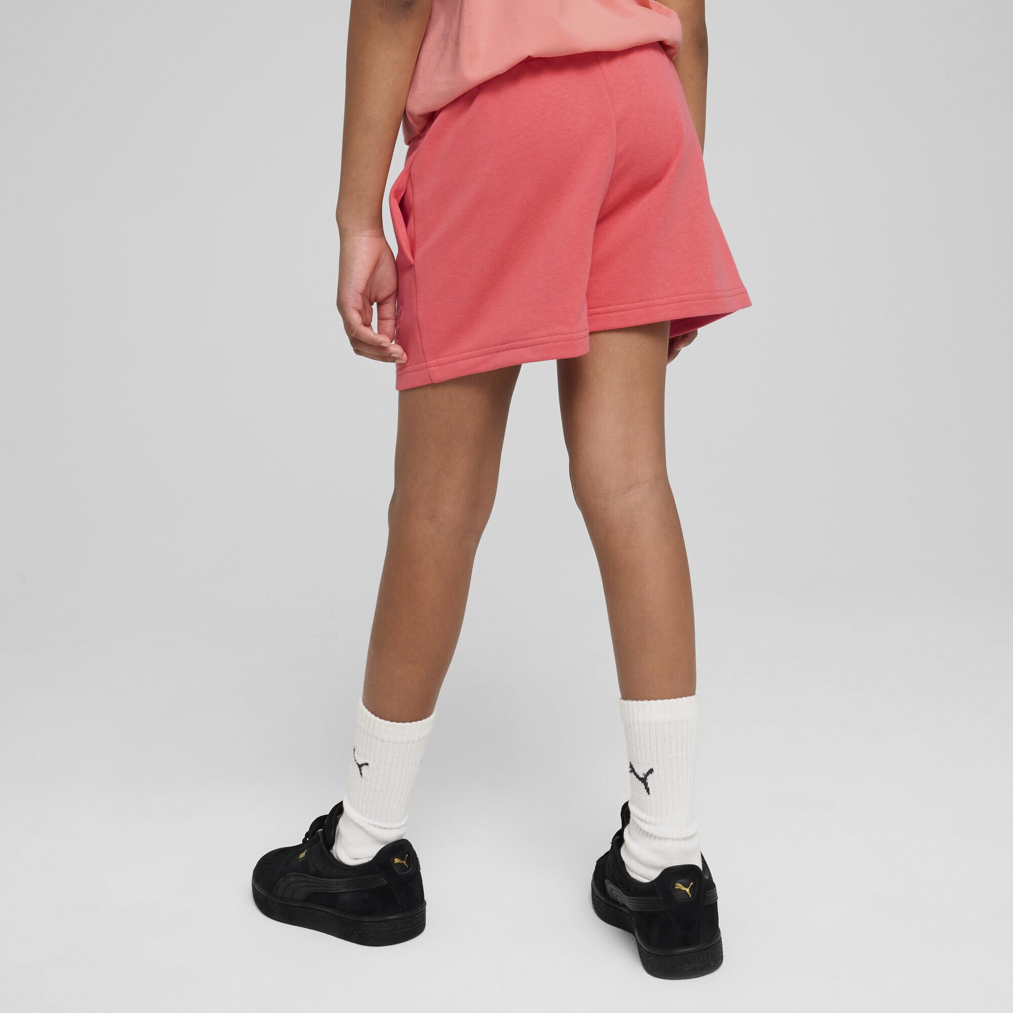 PUMA Ess Script Shorts G - Szorty z dzianiny Dziewczynki