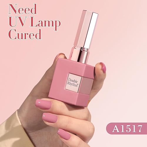 Vista 7 de Double Rhythm - 6 piezas de esmalte en gel de 15 ml (0.5 onzas líquidas) semipermanente, mismo color que del envase, para manicura en salóncasa