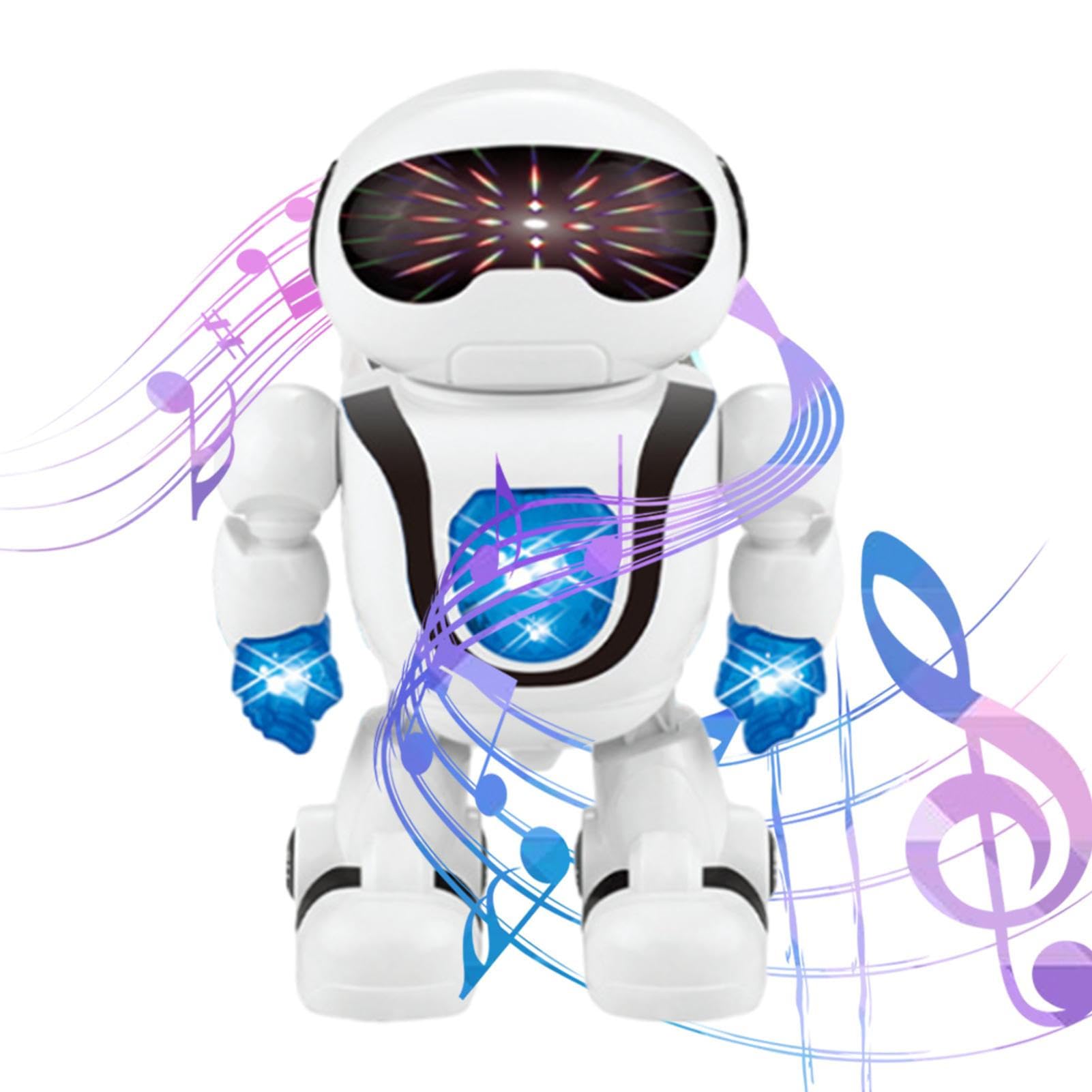 RaxoveSmart Dancing Robot - Electric Lighting Music Children's Robot - Cute Appearance Interactive Toy Gifts for Birthday, Christmas, and Children's Day