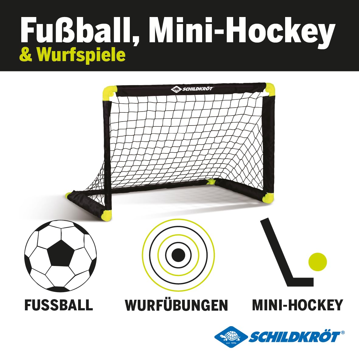 Schildkröt - Funsport Folding Soccer Goal (1Tor klappbar, Keine Farbe