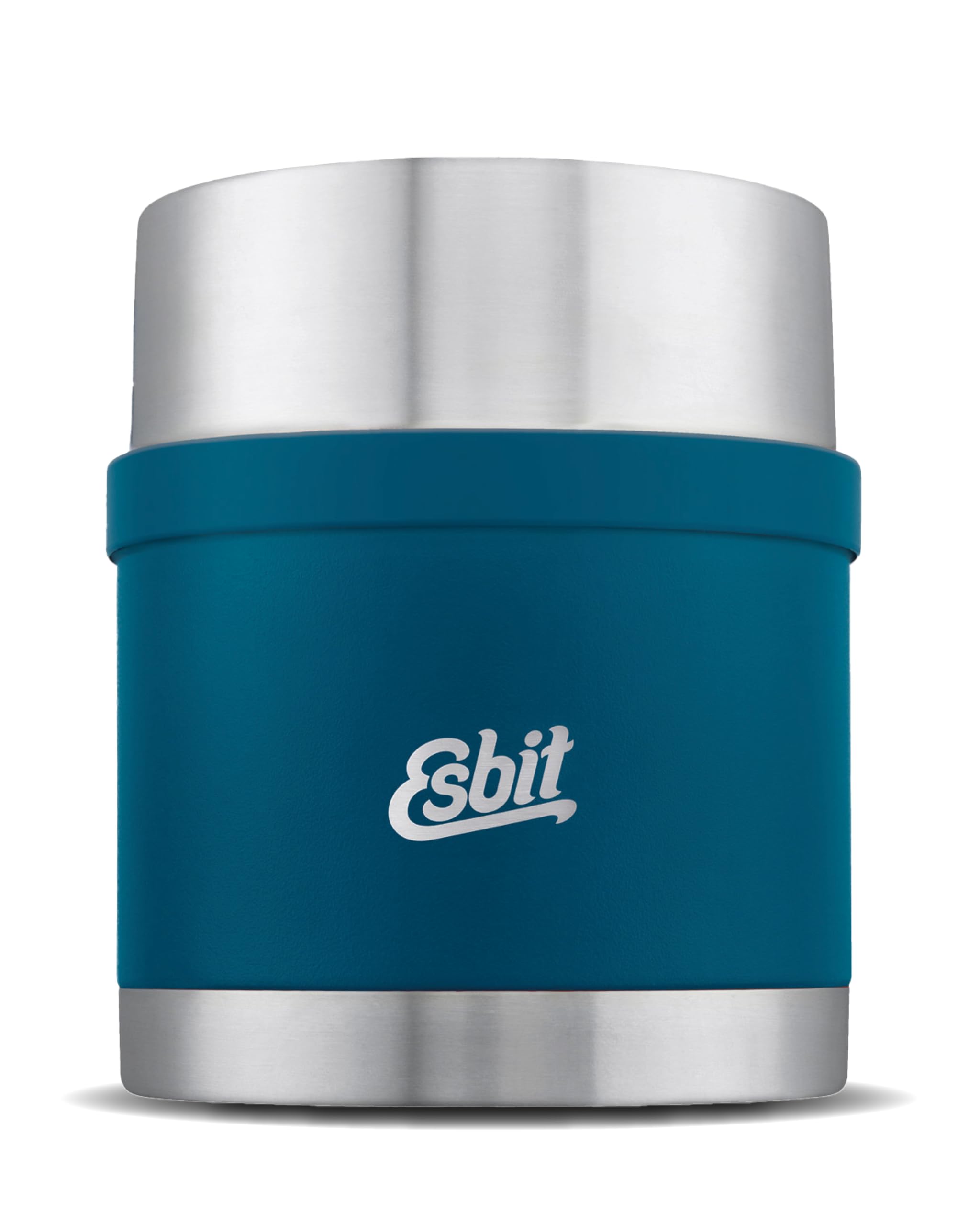 Esbit Thermobehälter Sculptor für Essen - Warmhaltebehälter 500 ml in Polar Blue - aus Edelstahl für warme und kalte Speisen