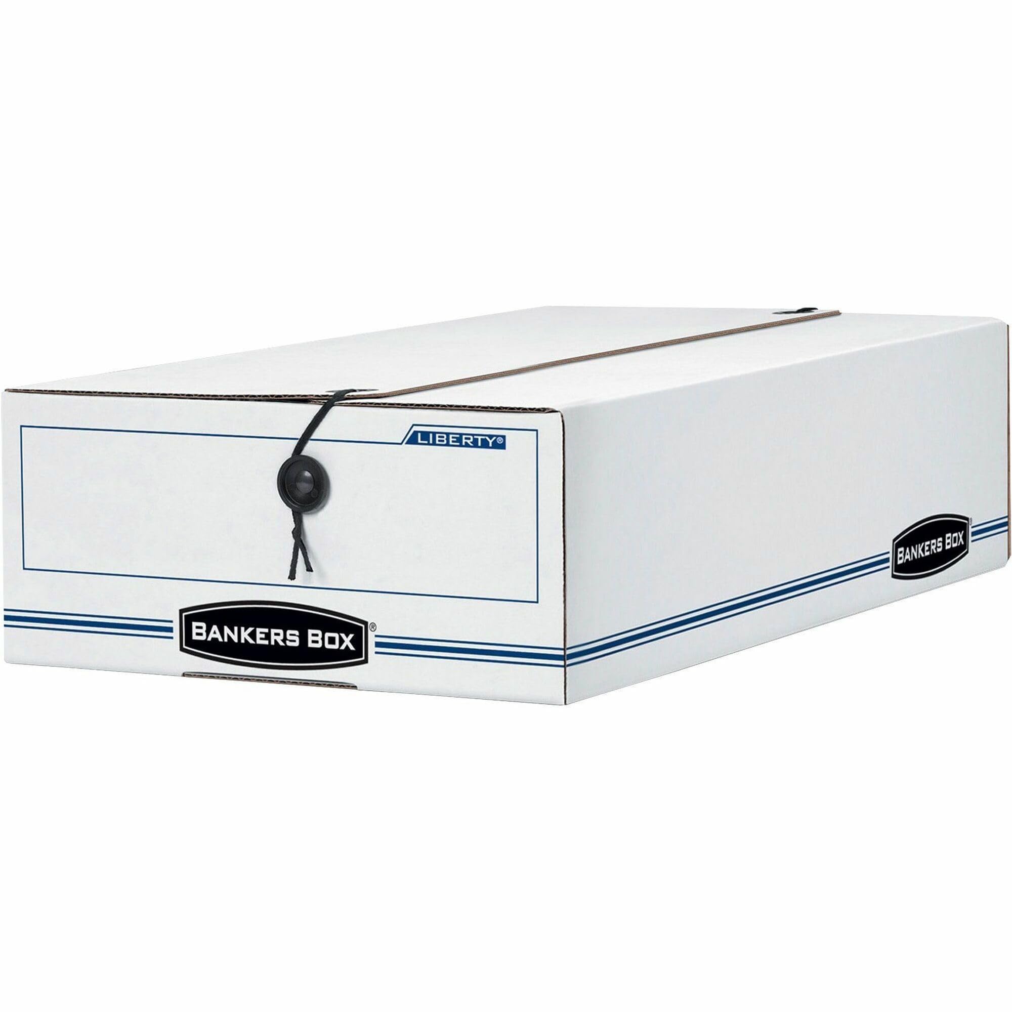 Bankers Box Liberty Check e forma scatole, controllare, 10,2 x 22,9 x 36,2 cm, confezione da 12 (00009)