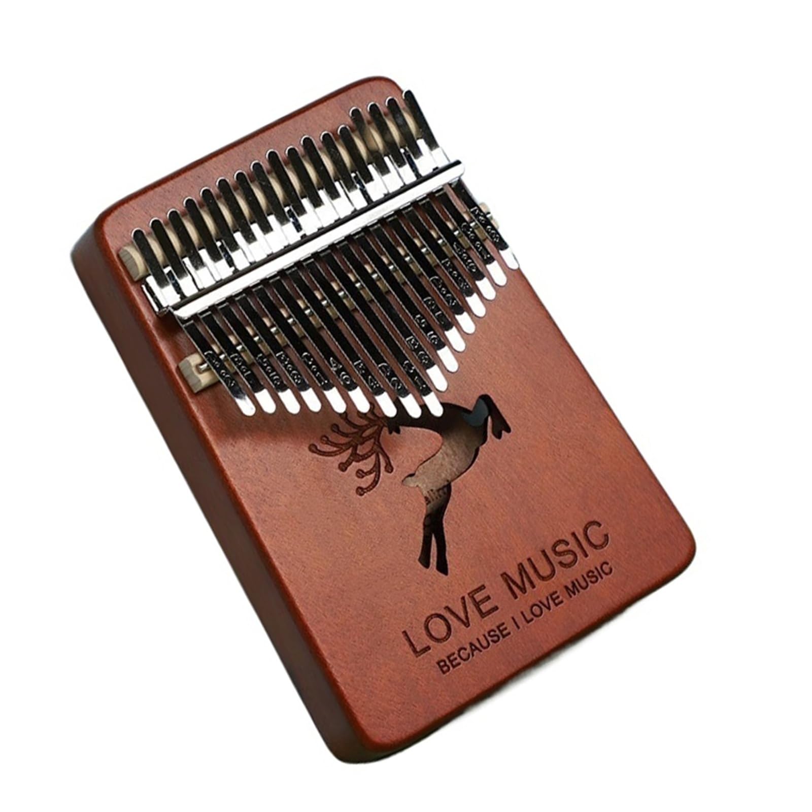 Pianoforte da pollice 17 note strumento pianoforte da dito per principianti kalimba