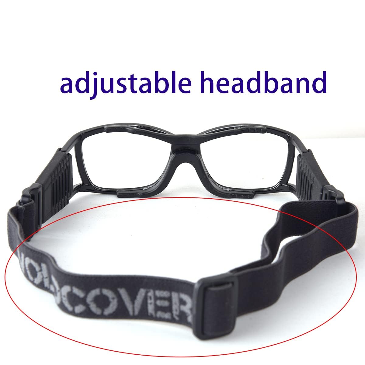 Unisex Sportbrille Basketball Fußball Schutzbrille Stoßdämpfung Verstellbarer Riemen