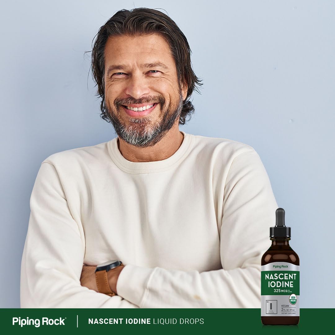Piping Rock Nascent Iodine Drops Organic | 2 fl oz — Amazon image 6