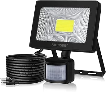 Amazon Co Jp Meikee センサーライト 改良版 屋外 人感センサー 防犯 ライト 30w 6500k 3000lm Pir屋外センサー フラッドライト 防水 昼白色 超高輝度 駐車場 玄関灯 倉庫 屋内 町内の防犯に 照明器具 Ip66防水 日本語説明書付き Pse認証済 3pプラグ Diy 工具