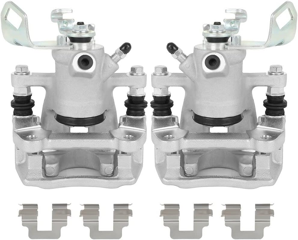 AUTOMUTO Rear Left & Right 19B3319 19B3318 Disc Brake Calipers With Bracket For Mini Cooper 2007-2015