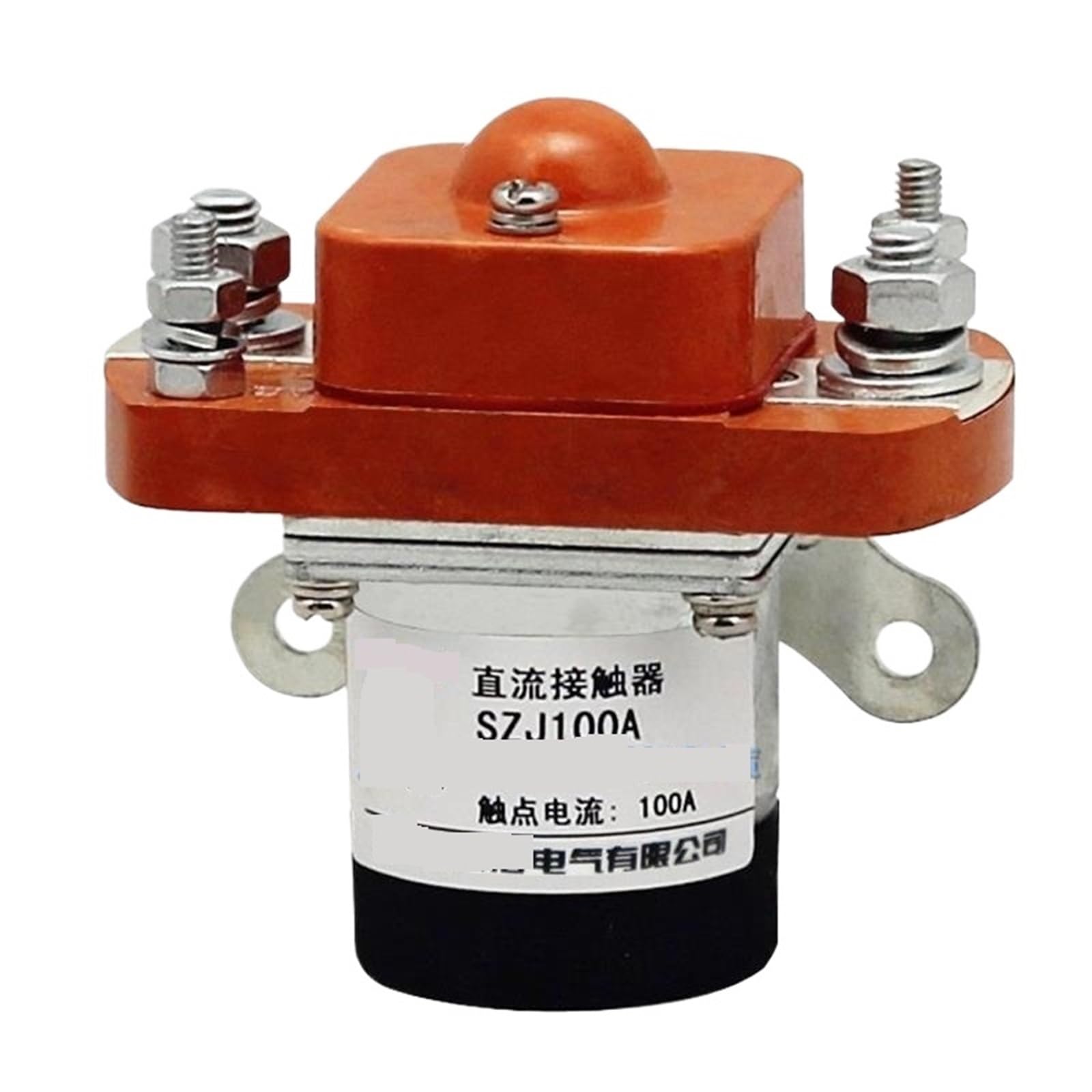 KNIUWMBMH SZJ-100A DC Contactor 100A SZJ-100A Power Relay 12V 24V 36V 48V 60V 72V(Coli voltage 12VDC)