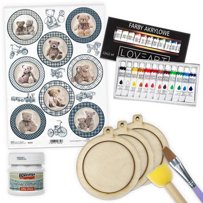Kit de inicio de decoupage navideño R1954