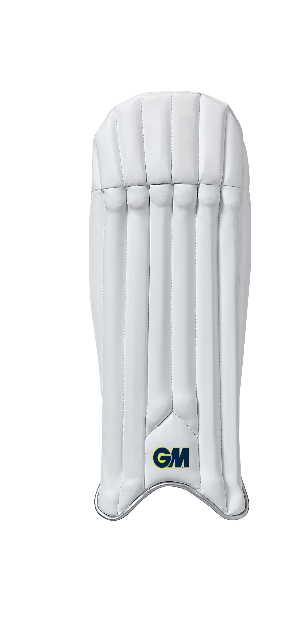 Gunn & Moore GM Cricket Wicket Keeping Pads | Prima | Navy/Fluro | Junior | 1 Pair | 50722308