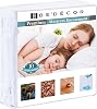 Bedecor Set of 2 Zippered Queen Mattress Protector Cover for 10-13 Depth Mattress,Fully Encased Liquid Proof Urine Pee Protection Breathable Smooth Incontinence Pet Baby Potty Training