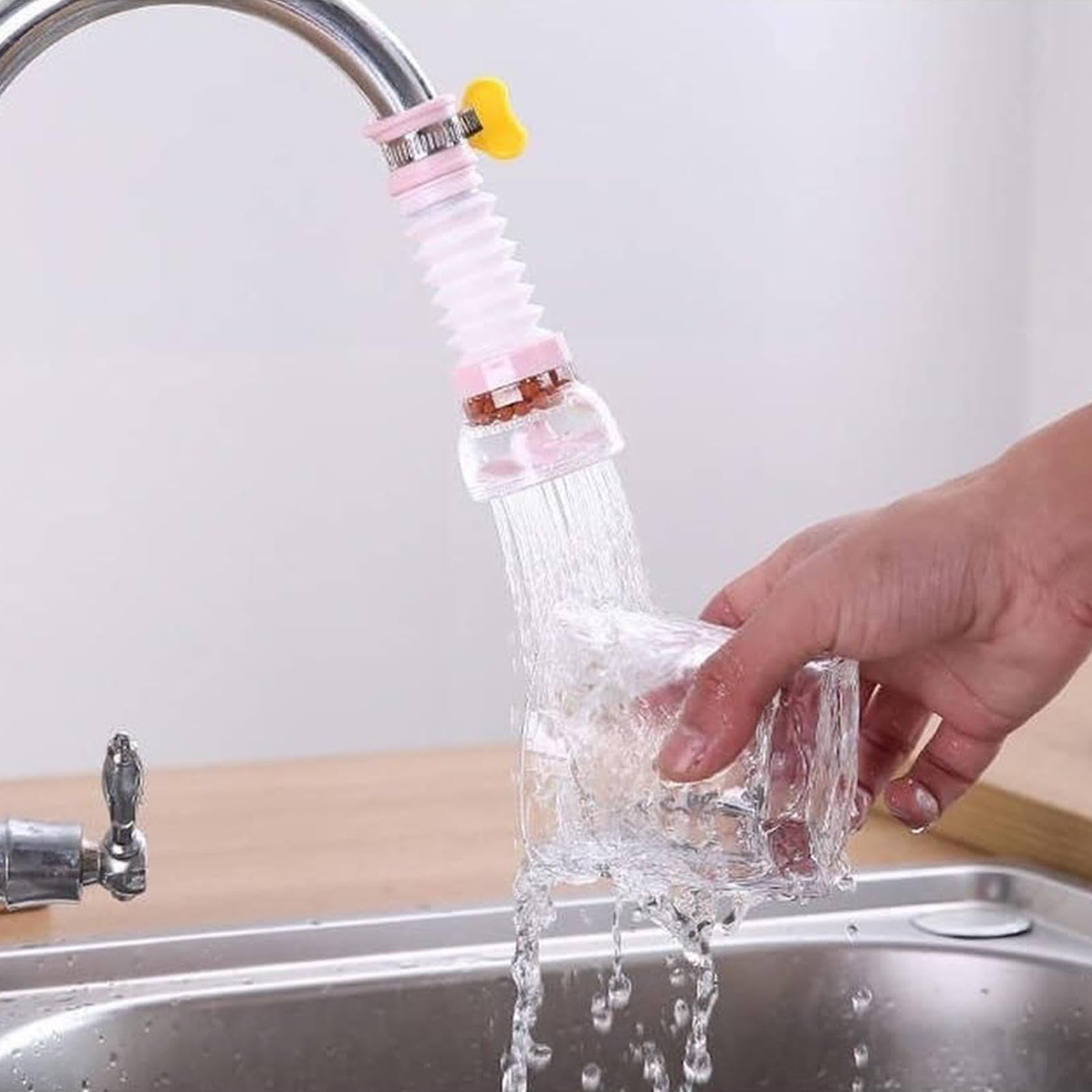 Cabezal De Pulverización De Grifo De Cocina - Adaptador De Aireador De Grifo Giratorio De 360 Grados Para Baño | Filtro De Grifo Versátil Y Eficiente, Accesorios De Cocina