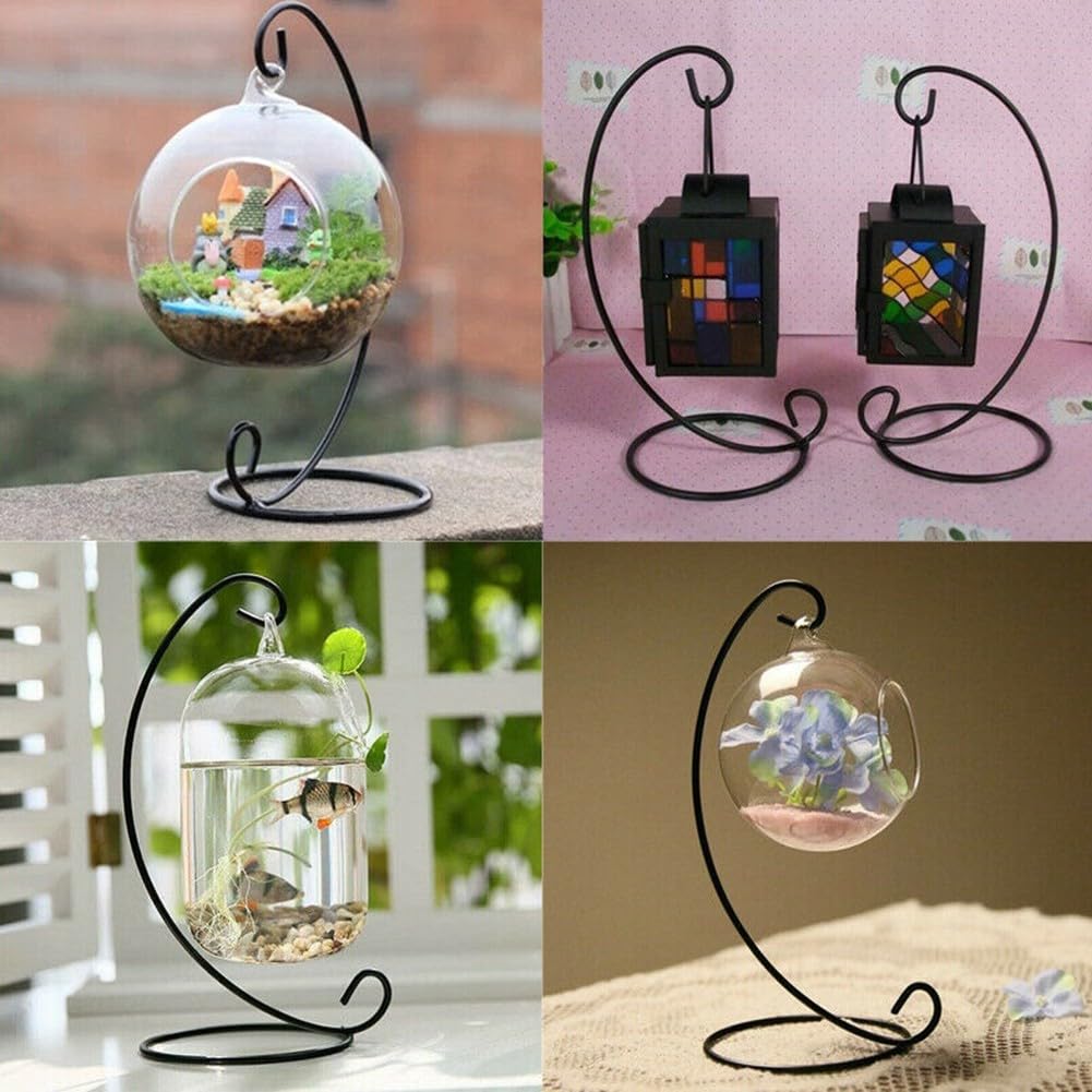 Lot De 10 Supports à Suspendre En Fer – Pour Boules De Noël, Mini Lanternes – Longueur 22,9 Cm – Blanc – Décoration Maison, Jardin, Mariage