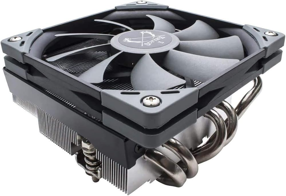 Scythe Big Shuriken 3 CPU Air Cooler, 120mm Low Profile(69mm Tall), Intel LGA1151, AMD AM4/Ryzen - View 1