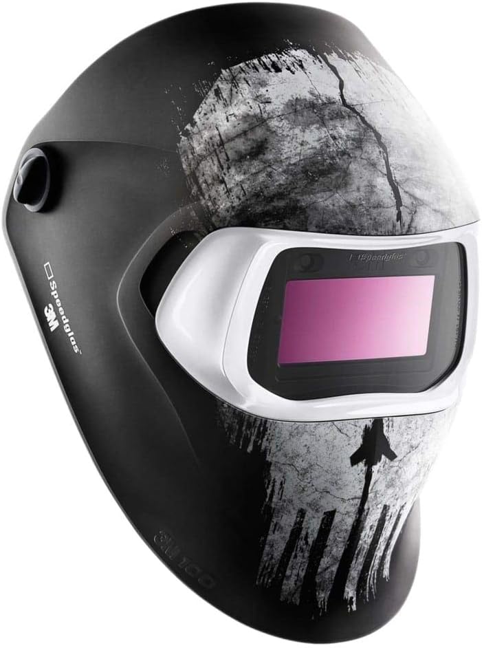 3M Speedglas 100 Laskap Skull with Solder Filter 100 V Colour 8-12
