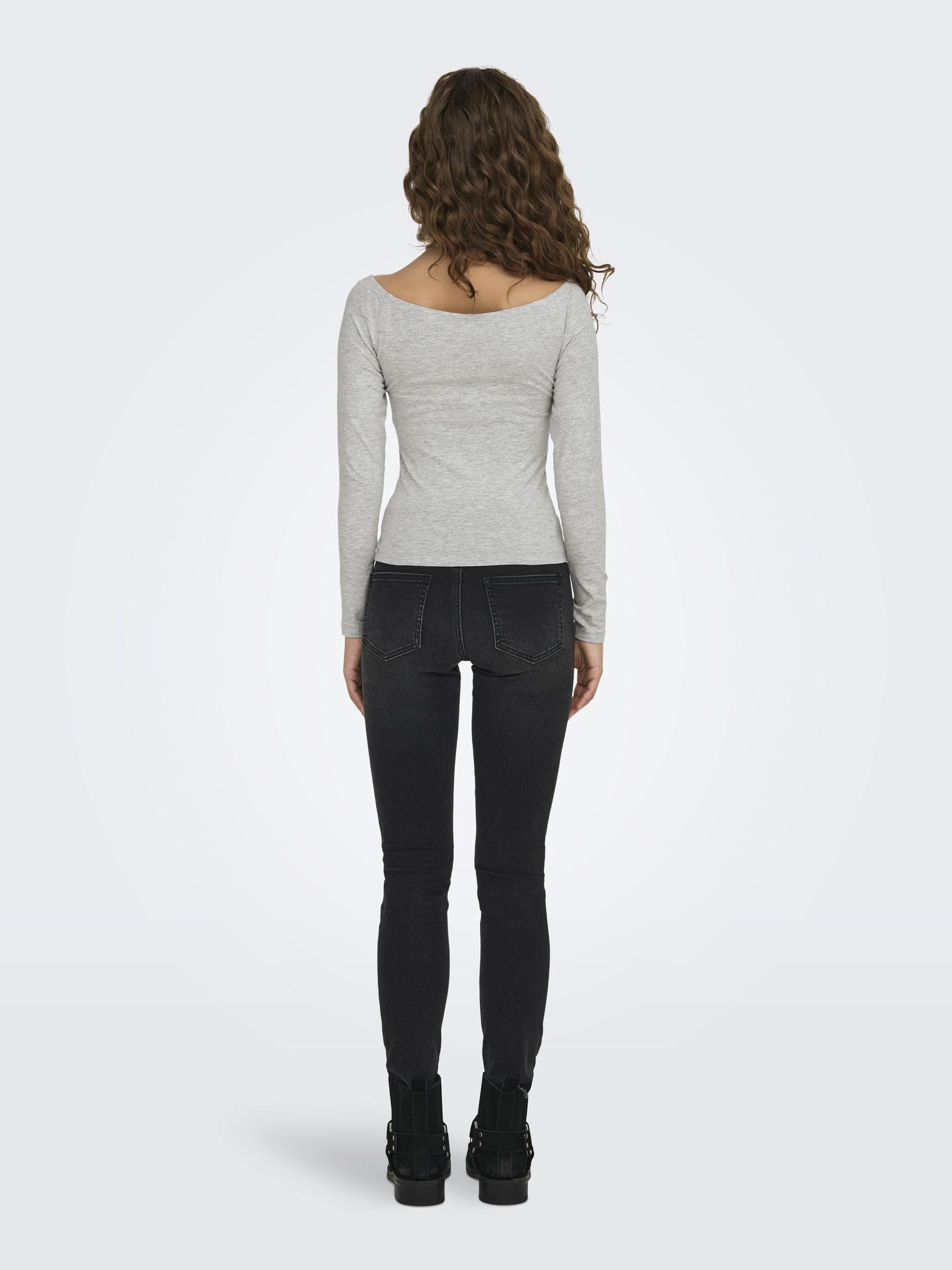 ONLY Damen Female Onllivelove Top Onllive Love Life L/S Off Shoulder JRS