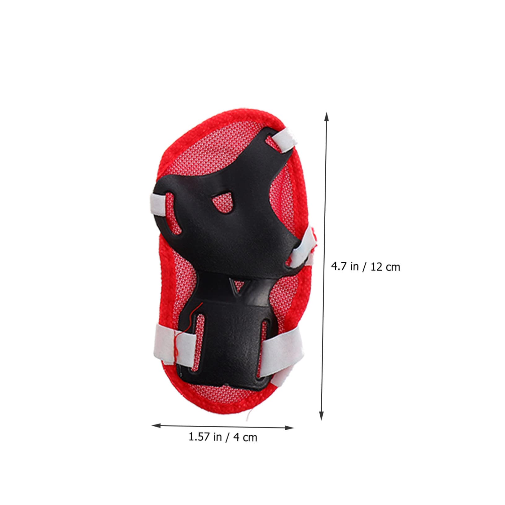 BESPORTBLE 4 Sets Sports Riding Elbow Pads Hand Protection Pads Boys and Girls Wrist Elbow Protectors Impact Resistant Ventilated Comfortable Adjustable Size