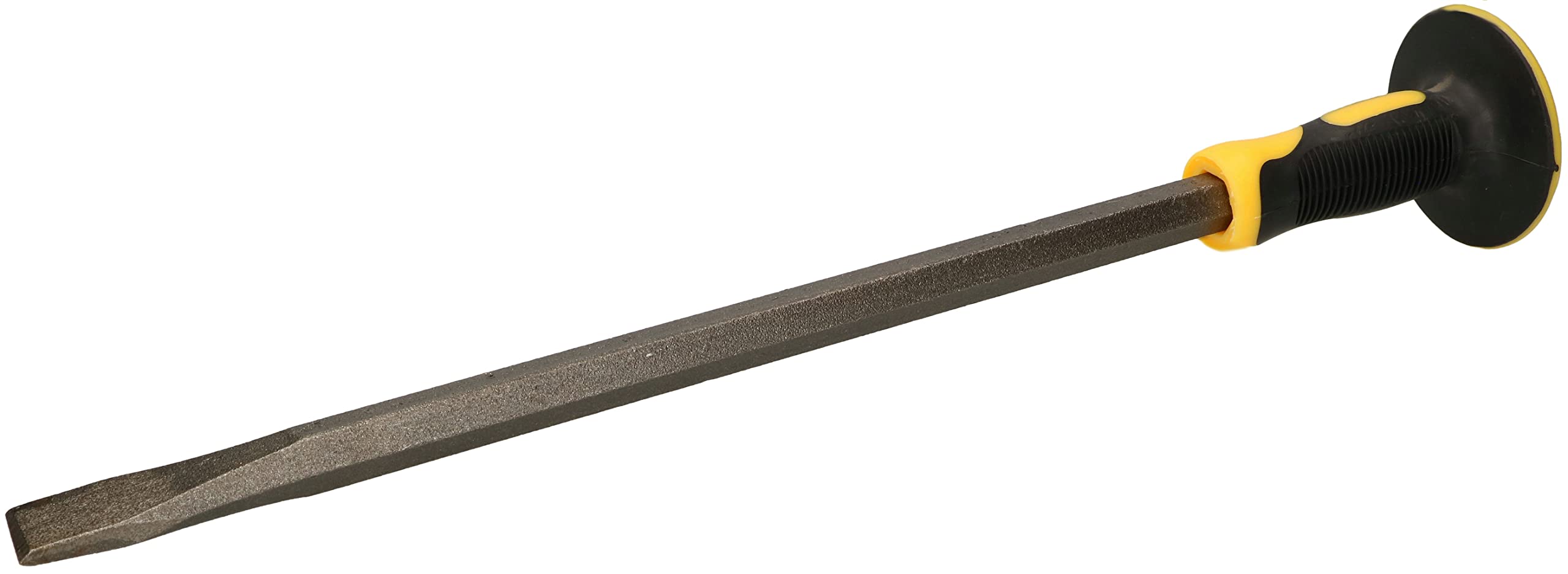 KOTARBAU® Ciseau de maçon plat avec protection de la main 500 x 18 mm Ciseau à pierre