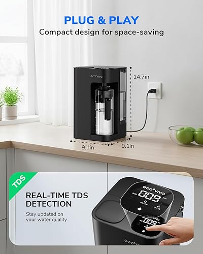 Miniatura 3 de Encimera de filtro de agua de ósmosis inversa para oficina en casa