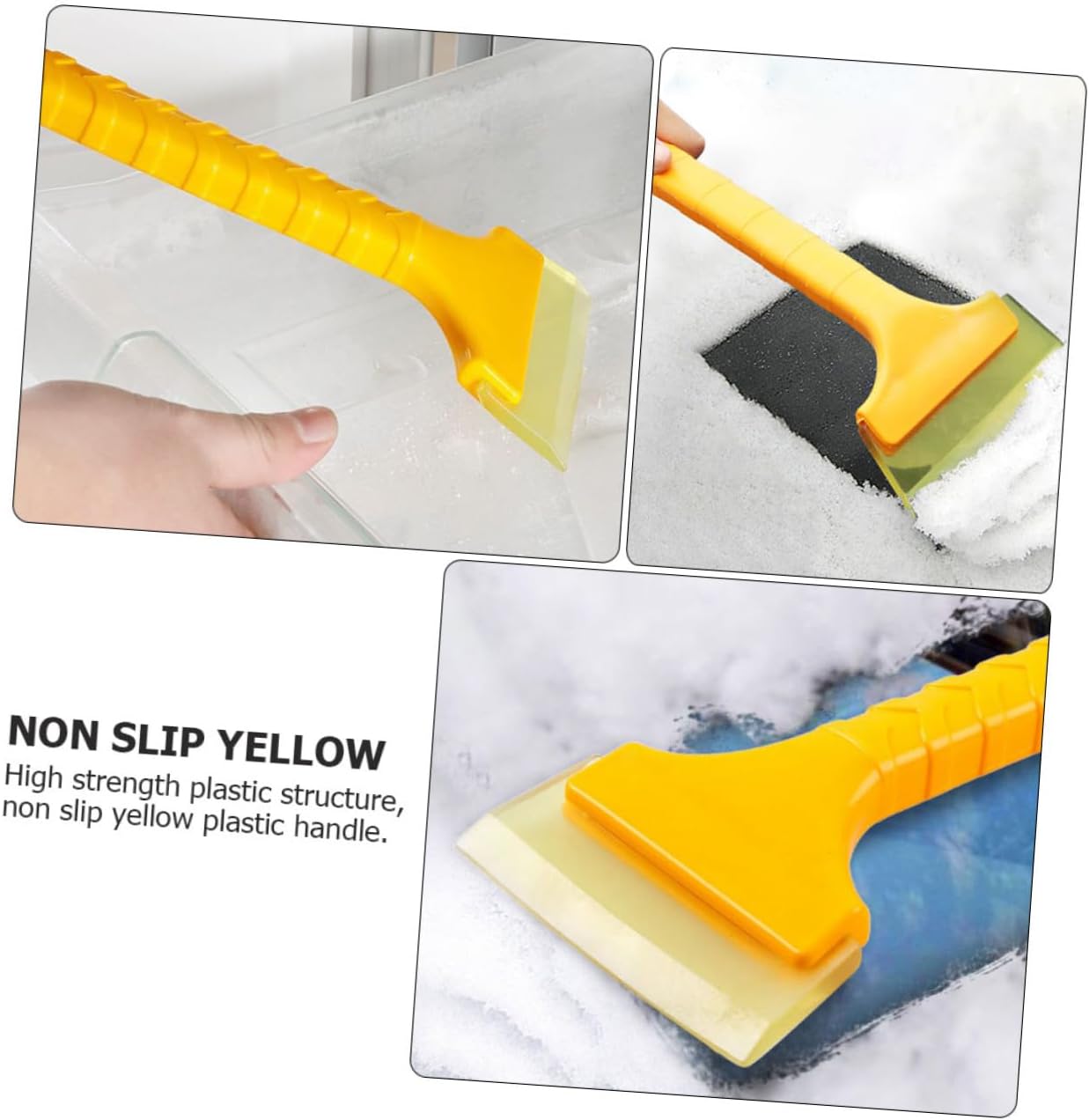 5pcs Car Snow Brush and Ice Scraper Set with Windshield Snow Shovel for Automotive and Home in Winter