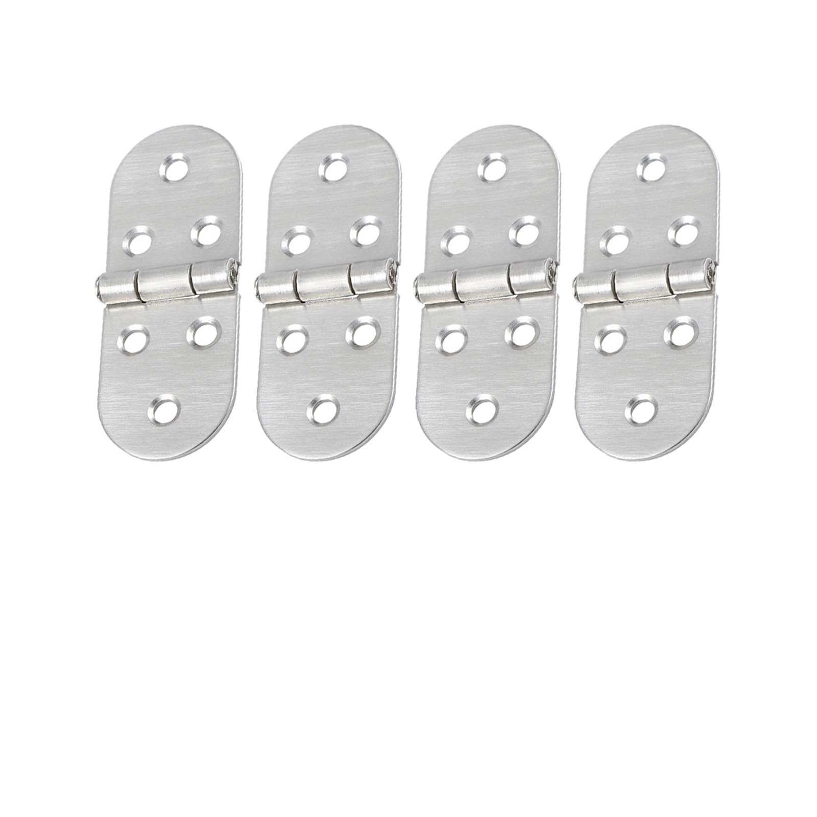 Cbtyacvlp One Color 8 Pack Stainless Steel Pivot Piano Hinges For Folding Desk, Wooden Cabinets, Flush Mount Applications