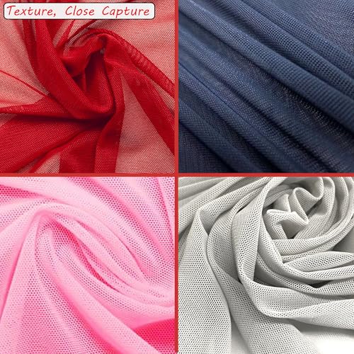 Premium Power Mesh Fabric - 4-Way Stretch Dance & Sportswear Material | Lightweight & Sheer | 60" Wide | 90% Nylon, 10% Spandex (2 Yards, Black) 7 Premium Power Mesh Fabric - 4-Way Stretch Dance & Sportswear Material | Lightweight & Sheer | 60" Wide | 90% Nylon, 10% Spandex (2 Yards, Black) - Image 6