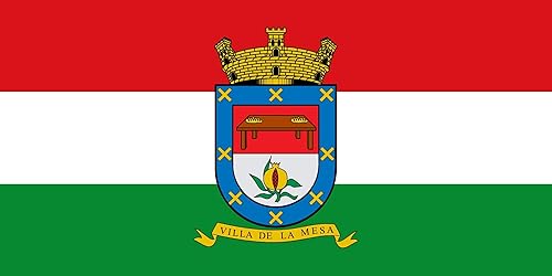 XL Flag La Mesa Cundinamarca | Municipio de La Mesa Cundinamarca | landscape flag | 2.16m² | 23sqft | 100x200cm | 40x80inch - 100% Made in Germany -