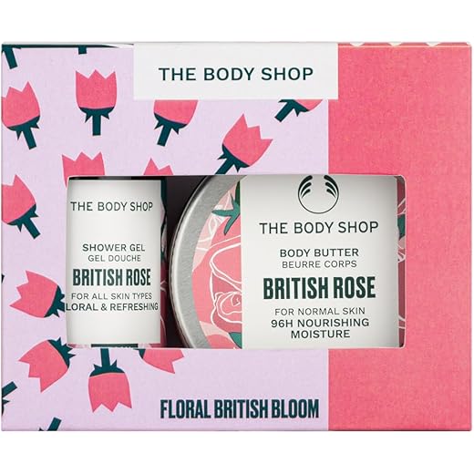 Floral British Rose Bloom Gift Box 2pcs