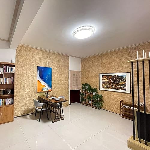 Miniatura 5 de Persianas de bambú sin cordones para ventana, para patio, interiorexterior, cortinas enrollables de junco, cortinas enrollables de bambú natural,