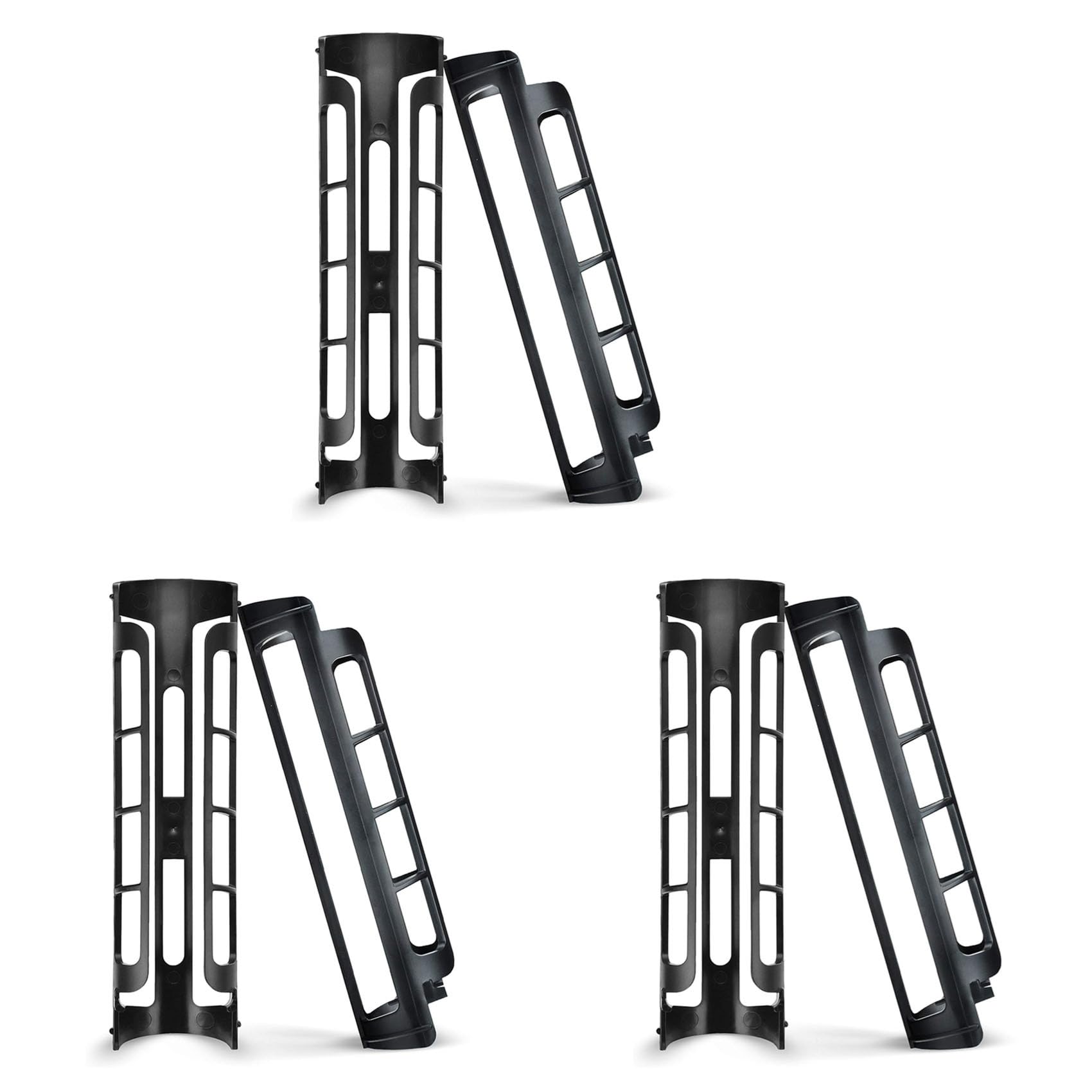 Hndhbfgrt 6pcs Coffee Pod Holder Side Mount for K Cup Pods Dispenser for Single- Coffee Makers Black