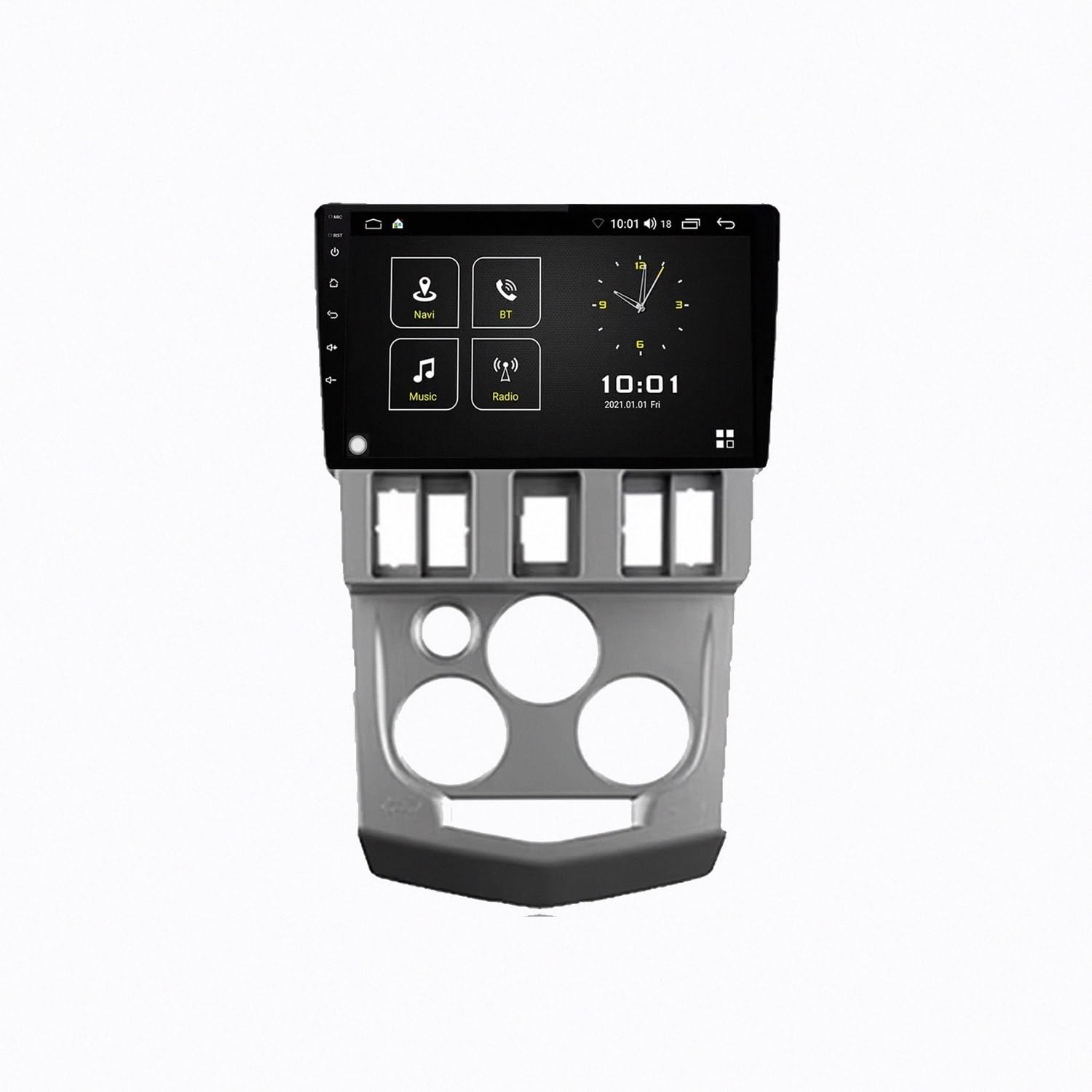 Radio coche 2 DIN con Carplay inalámbrico y Android Auto para Renault Logan 1 8