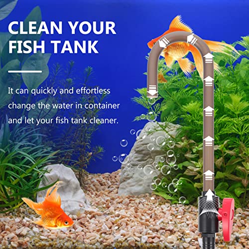 VILLCASE changeur d'eau pour aquarium et pompe de réservoir d'eau - 7