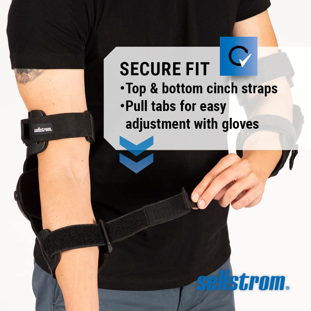 Sellstrom ArmorPro Tactical Elbow Pads – Professional Elbow & Arm Protection For Welding, Grinding - For Men and Women