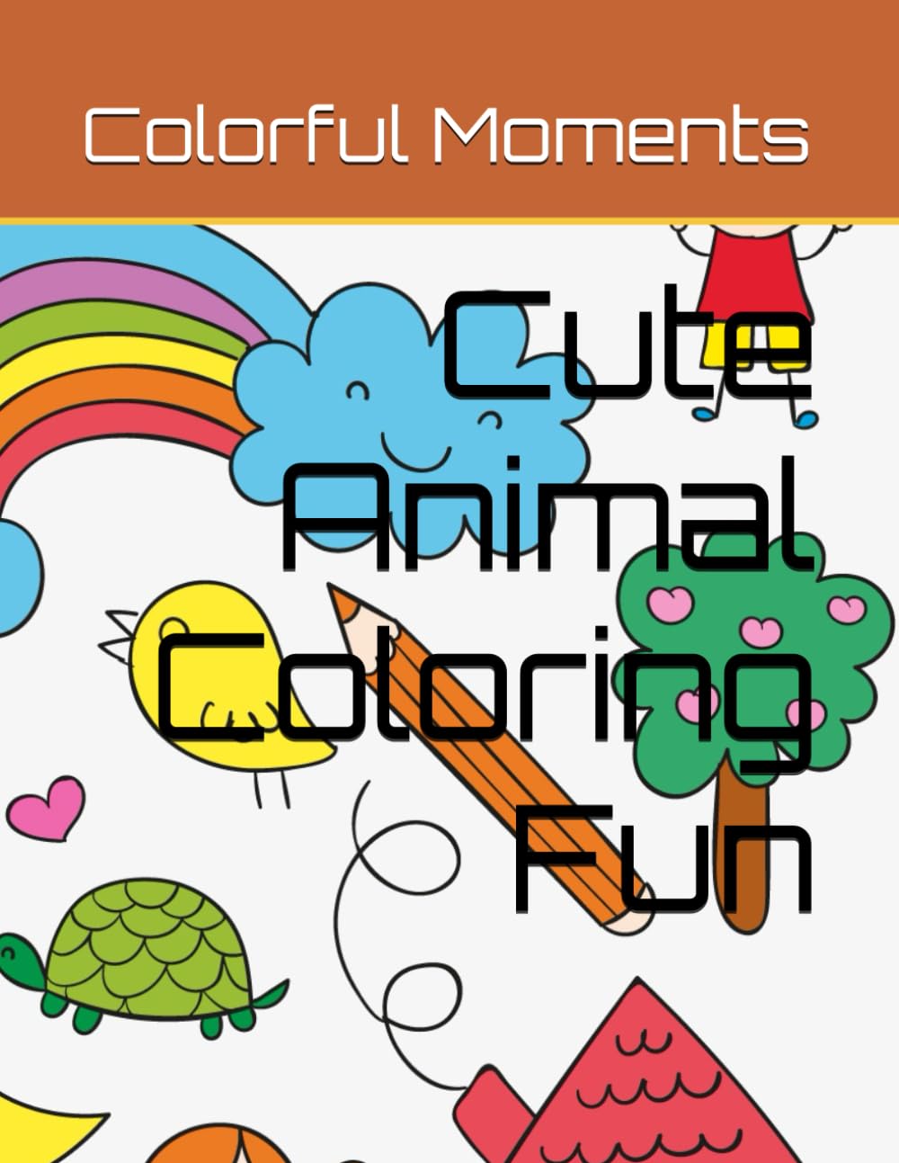 Cute Animal Coloring Fun: 33 Adorable Animals to Color and Enjoy