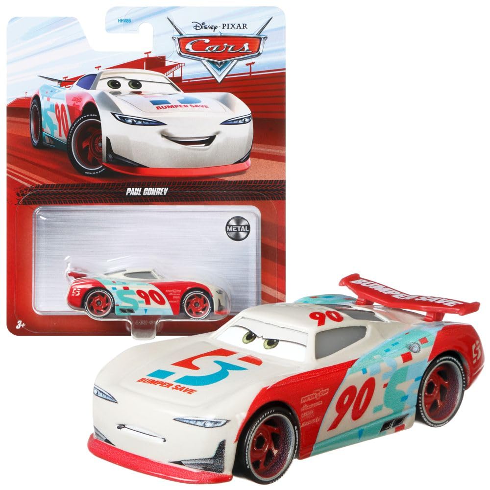 Mattel Selección Vehículos Racing Style | Disney Cars | Die Cast 1:55 Coche, DXV29N Cars 3 Single:Johnny Blamer — view 9