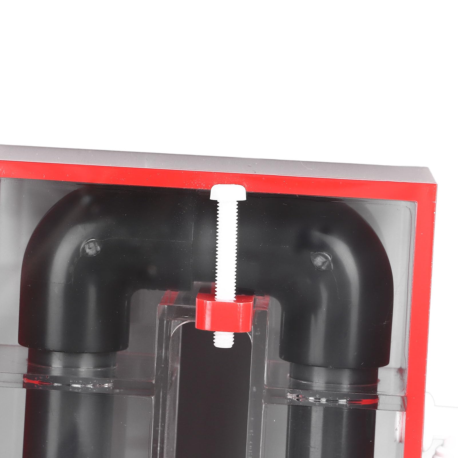 Zerodis Pompa Aeratore per Acquario per Acquario, Filtro per Vasca per Pesci Montato a Parete, Efficiente di Circolazione dell'Acqua per Serbatoi di Acqua Dolce e Salata, Scatola di Troppopieno in