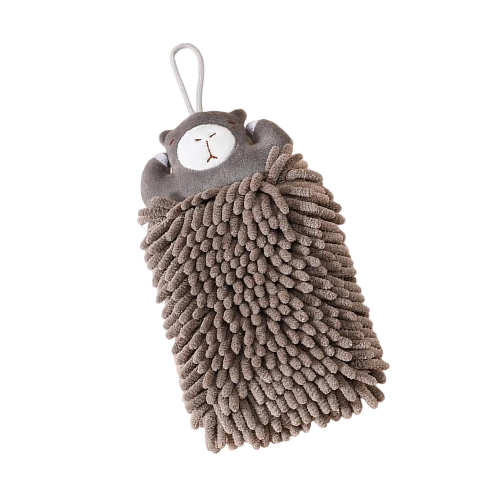 Tsophreniq Chenilles Hand Towel Wipe Balls Quick Drying Absorbent Microfiber Handball with Hanging Loopes for Kitchen Bathroom Chenilles Hand Towels