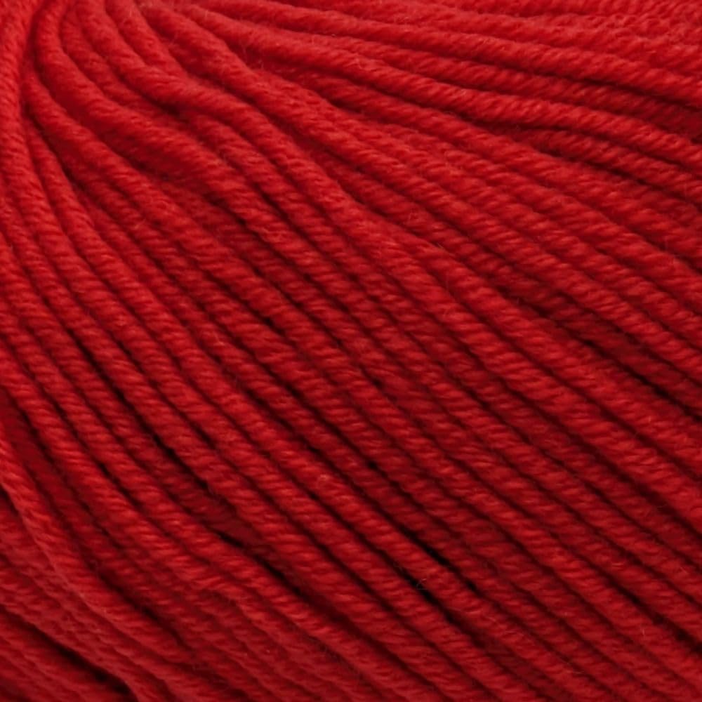 Double Knit-Weight (DK), 100% Superwash Fine Merino Wool Knitting and Crochet Yarn - Purely Merino DK 3319 Tomato