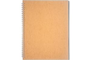 DSTELIN: Your Versatile Unlined Paper Notebook for Limitless Creativity