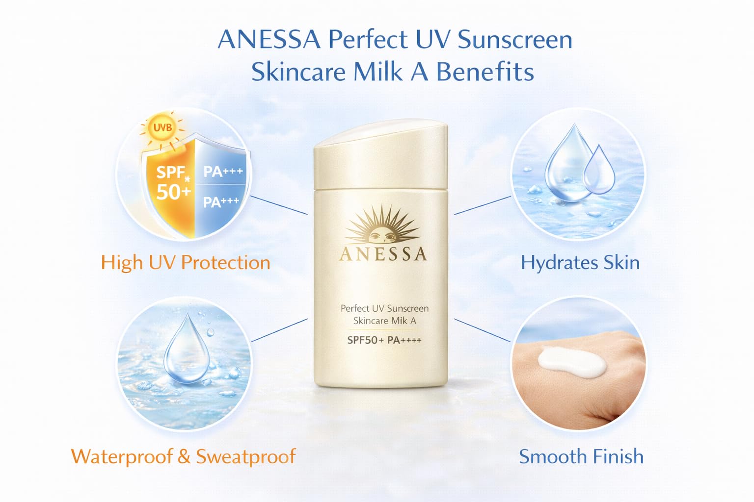 ANESSA パーフェクトUVスキンケアミルク 60ml 3本セット Amazon.co.jp: ANESSA(アネッサ) パーフェクトUV スキンケアミルク a