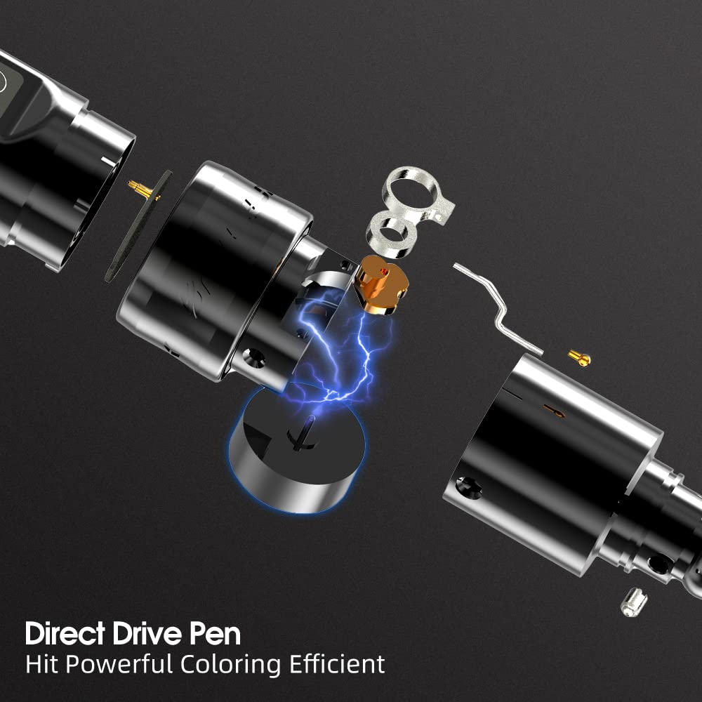 Kiss of dragon バッテリーグリップロータリータトゥーマシン Kiss of dragon バッテリーグリップロータリータトゥーマシン