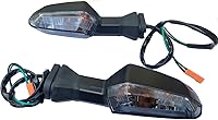 Vista 2 de 1 par de luces intermitentes de lente ahumada compatibles con KAWASAKI VERSYS 650 ABS 2017 (KLE650FHF)