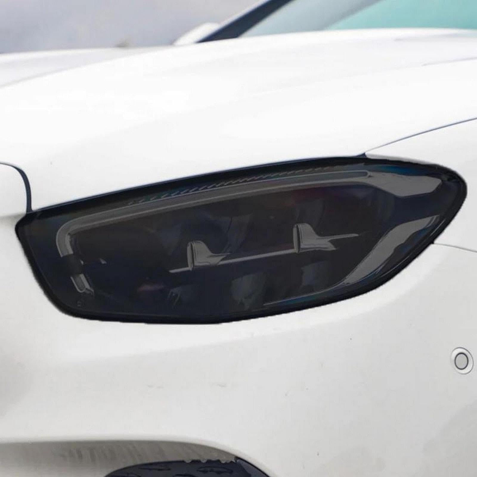 Autoscheinwerfer Schutzfolie für Benz E Class 2021-2024,Autoscheinwerfer-Schutzfolie Anti-Kratz-Folie TPU-Aufkleber Zubehör