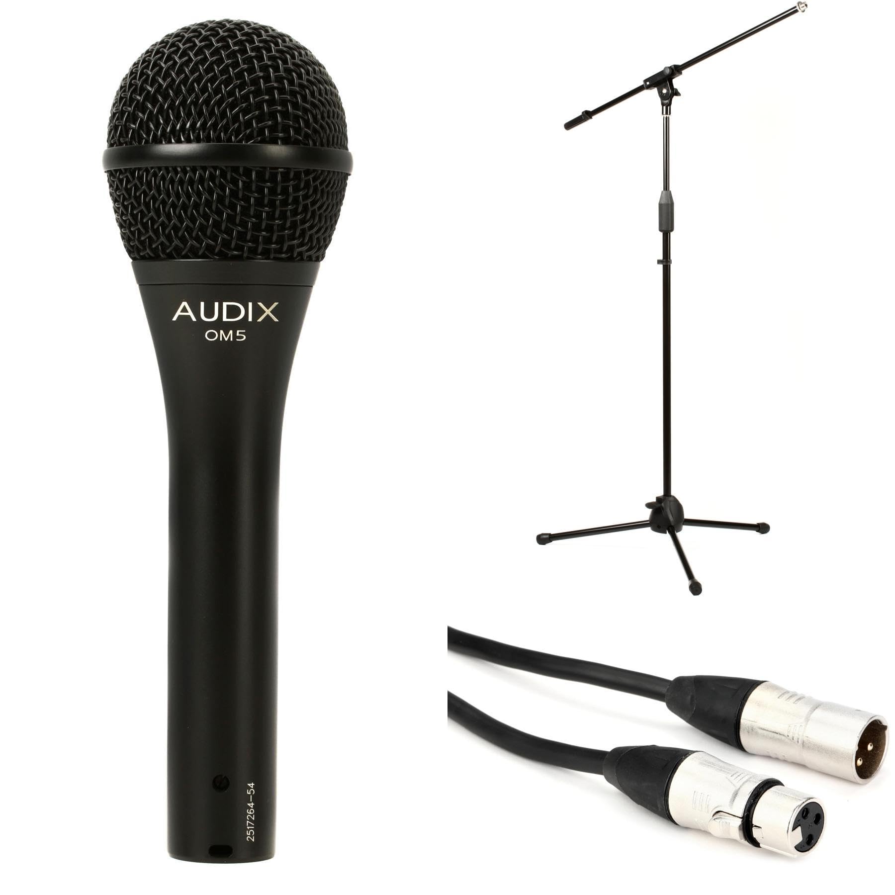 Amazon.com: AUDIX OM5 Hypercardioid Dynamic Vocal Microphone